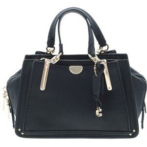Coach Black and Gold Women's Mini Satchel